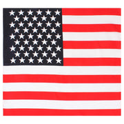 Pañuelo con la bandera de Estados Unidos 68 x 68 cm, 100% algodón