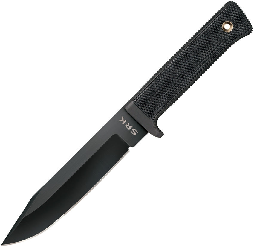 Cuchillo SRK SK-5 negro con hoja fija 153 mm y funda Secure-Ex®