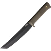 Cuchillo RECON tanto DARK EARTH con hoja SK5 ennegrecida y mango Kray-Ex