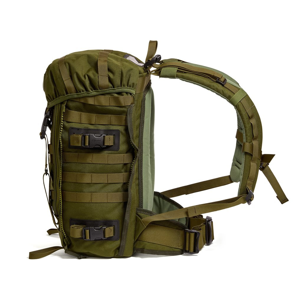 Mochila tactica Berghaus CENTURIO IV 30L Earth Brown 1000D Armadura compatible MMPS