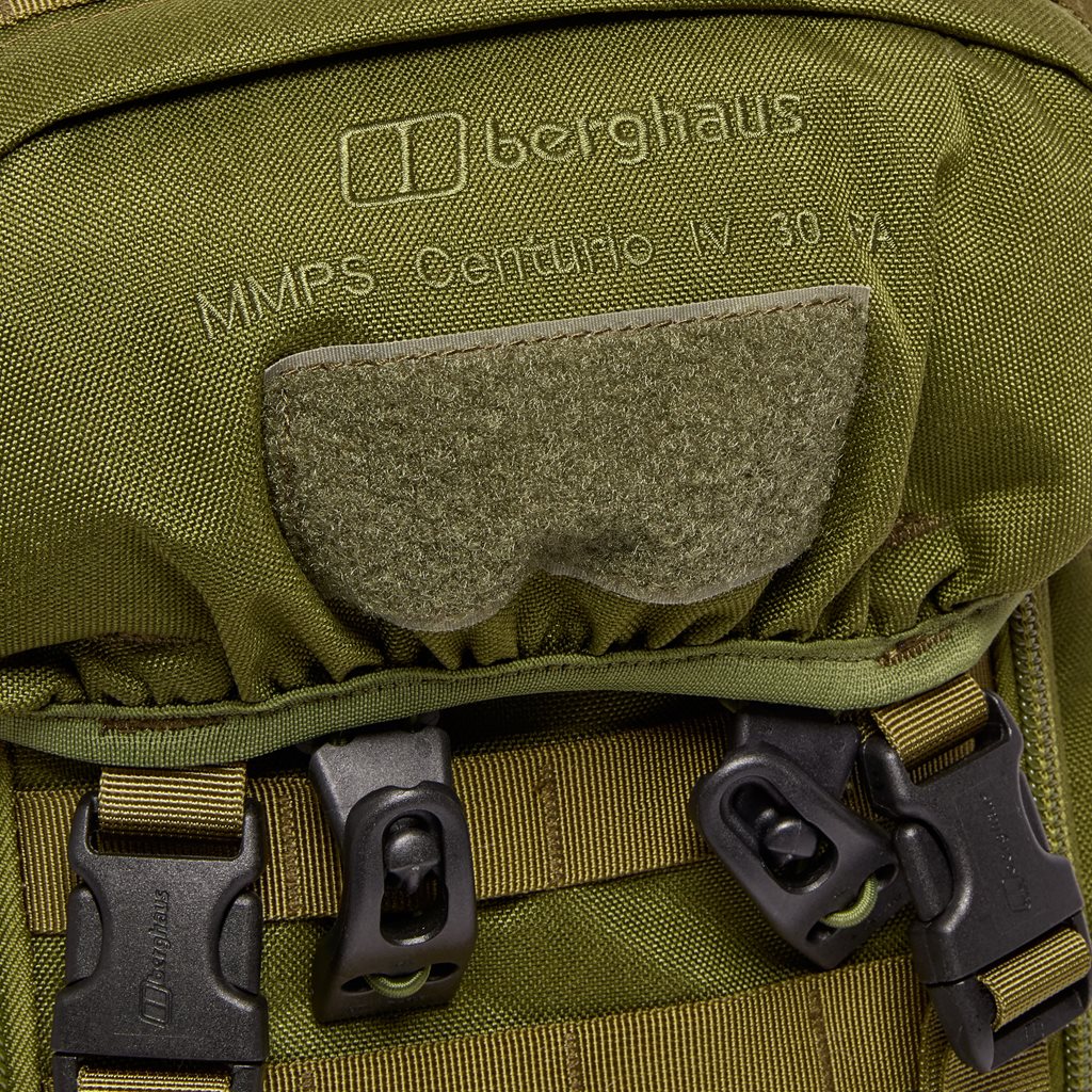 Mochila tactica Berghaus CENTURIO IV 30L Earth Brown 1000D Armadura compatible MMPS