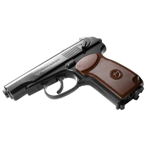 Pistola neumática UMAREX Legends Makarov CO2 con bolas BB de acero 4,5 mm