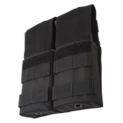 Funda MOLLE para dos cargadores M16 negra con relleno plástico interior