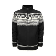 Jersey NORVEGER negro BRANDIT con cremallera y forro polar en el cuello, dos bolsillos