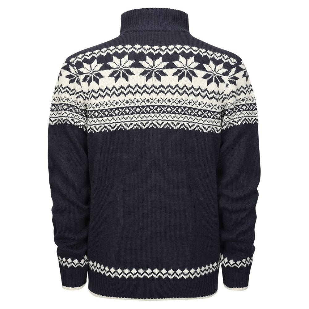 Jersey NORVEGER azul BRANDIT con cremallera y forro polar en el cuello