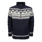 Jersey NORVEGER azul BRANDIT con cremallera y forro polar en el cuello