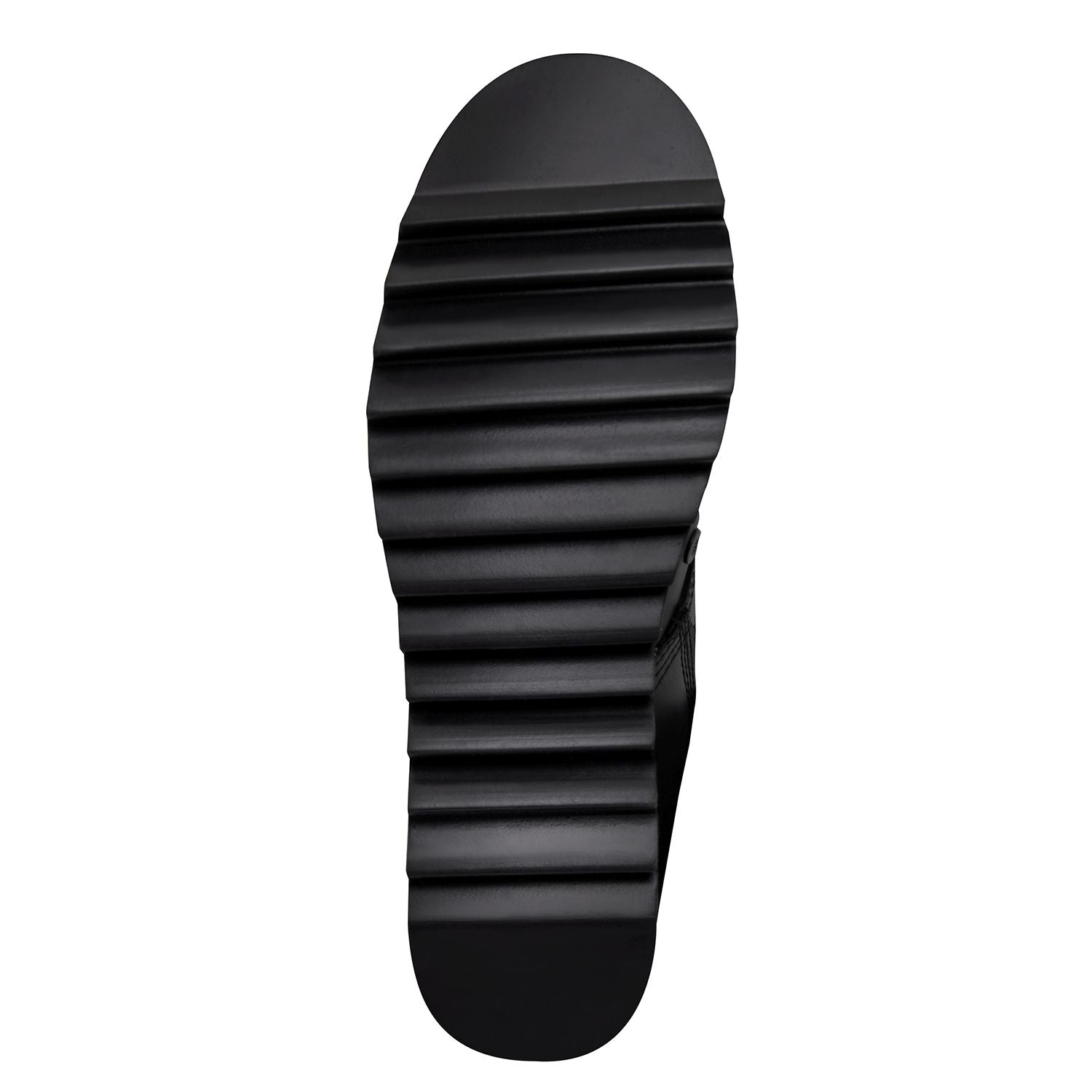 Botas JUNGLE Ripple negras en cordura y piel, vista lateral
