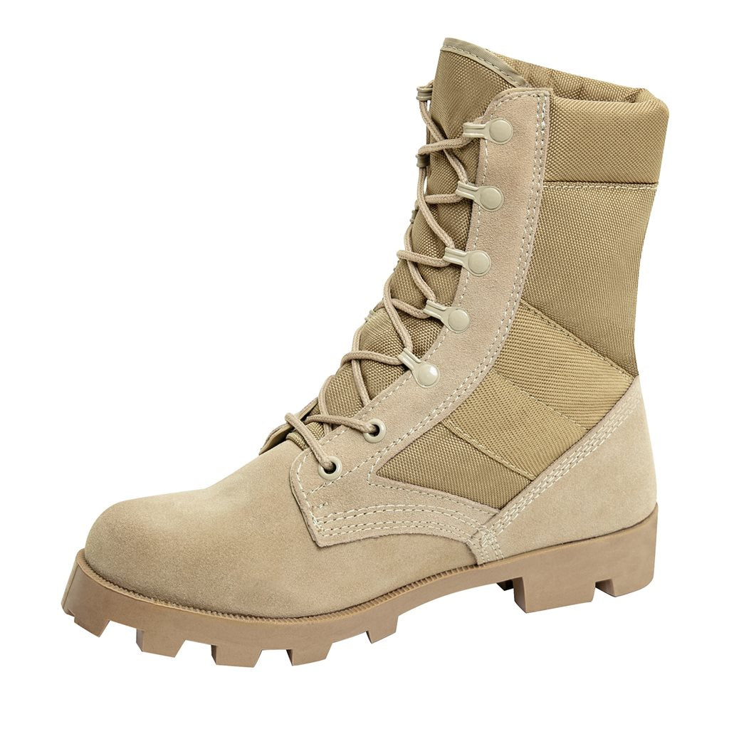 Botas Jungle Desert Tan en cordura y serraje con suela PANAMA