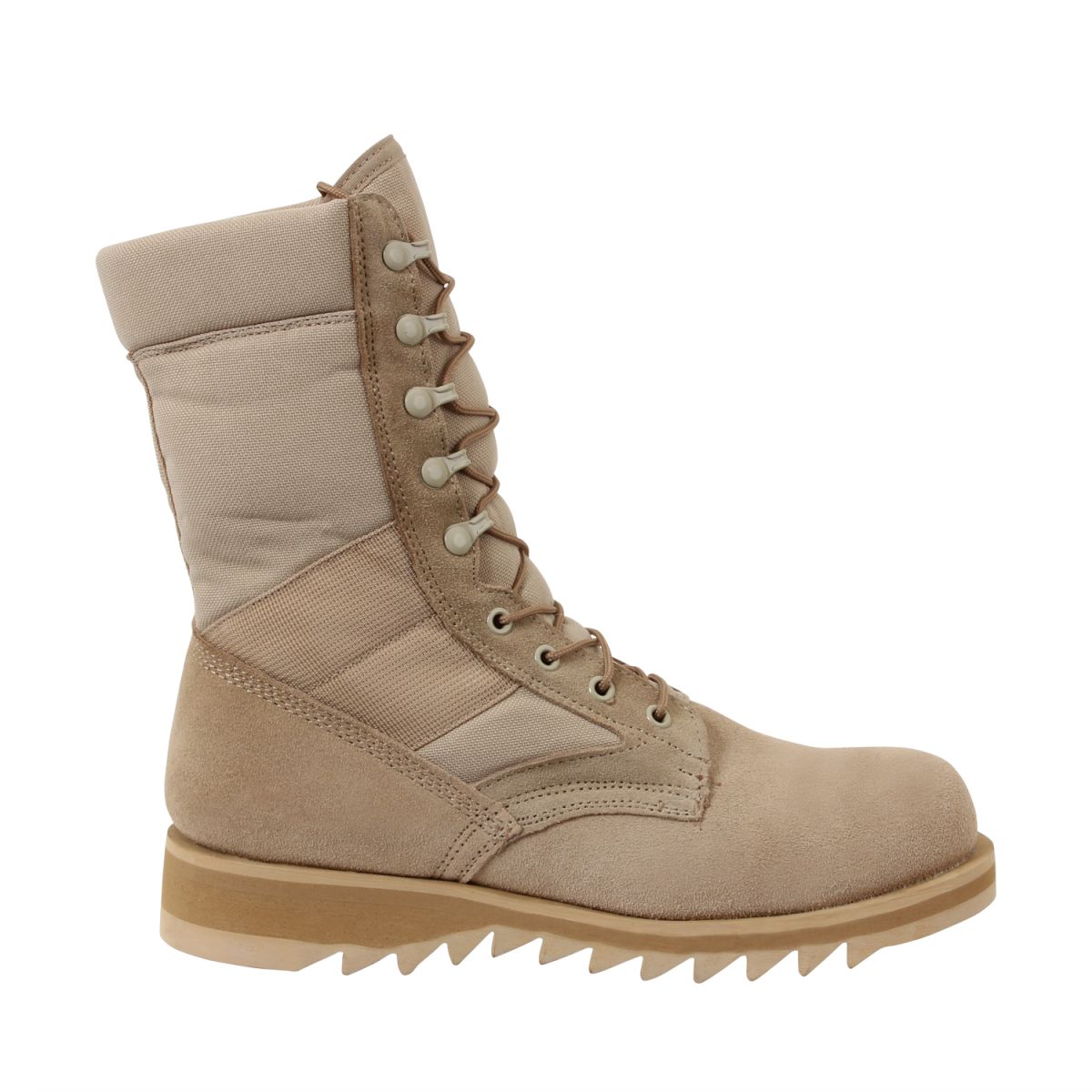 Botas JUNGLE KHAKI de cordura y ante con suela RIPPLE y plantilla extraíble