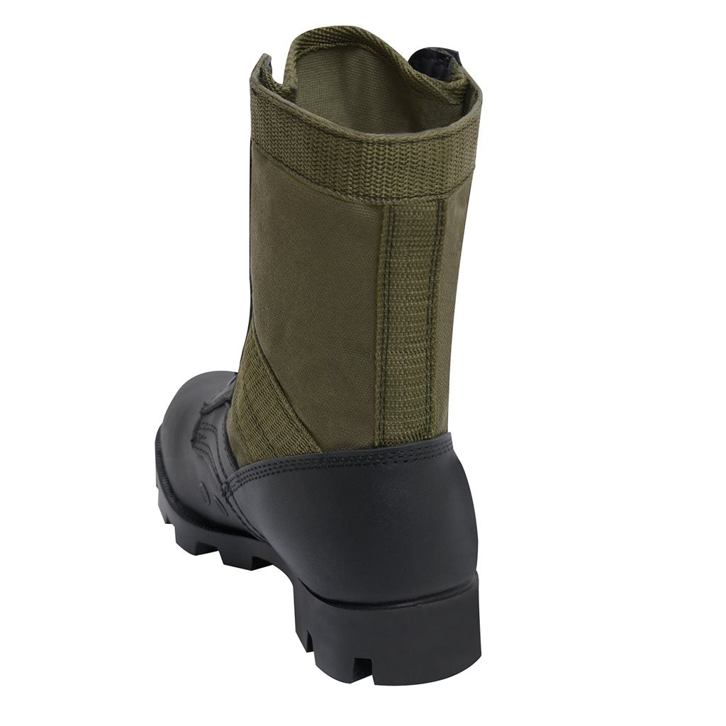 Botas Rothco Jungle verdes, réplica de botas militares para terreno húmedo y pantanoso