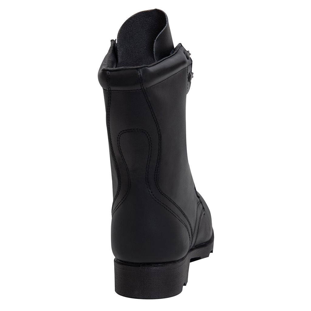 Botas militares Rothco Speedlace Combat negras de piel completa