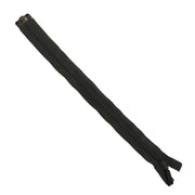 Cremallera oliva 40 cm con dientes de plástico