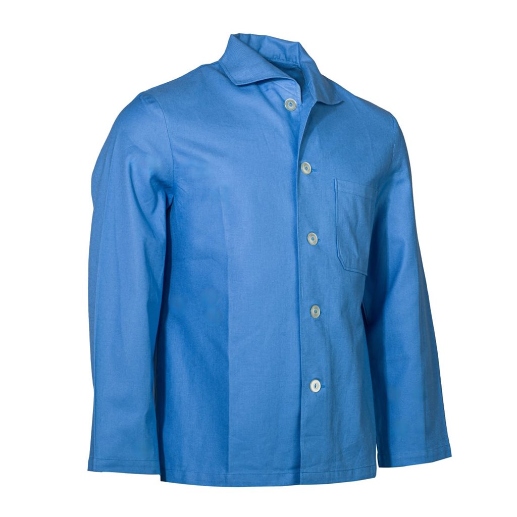 Pijama original Bundeswehr azul, conjunto de camisa y pantalón
