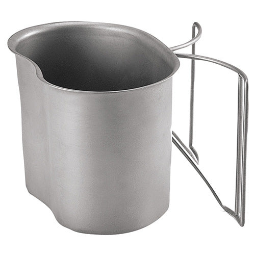Taza US de acero inoxidable con asas plegables