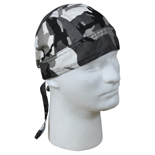Pañuelo Headwrap Digital Woodland de algodón