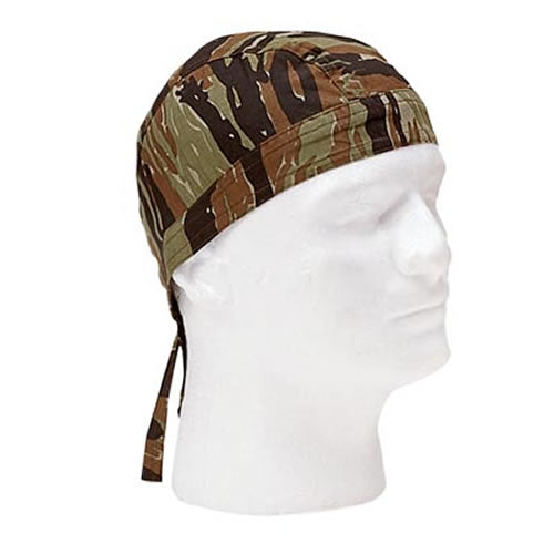Pañuelo Headwrap Digital Woodland de algodón