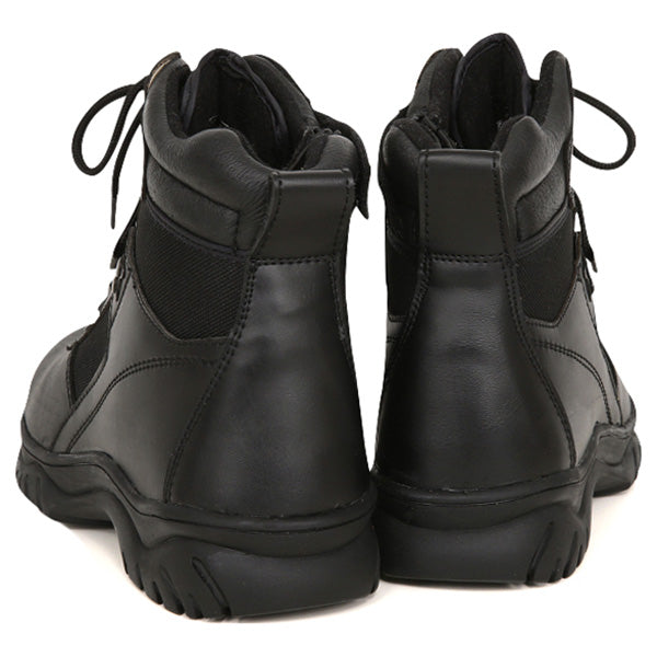 Botas tácticas negras BLOOD PATHOGEN 6" vista lateral
