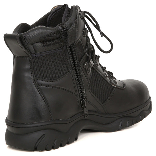 Botas tácticas negras BLOOD PATHOGEN 6" vista lateral