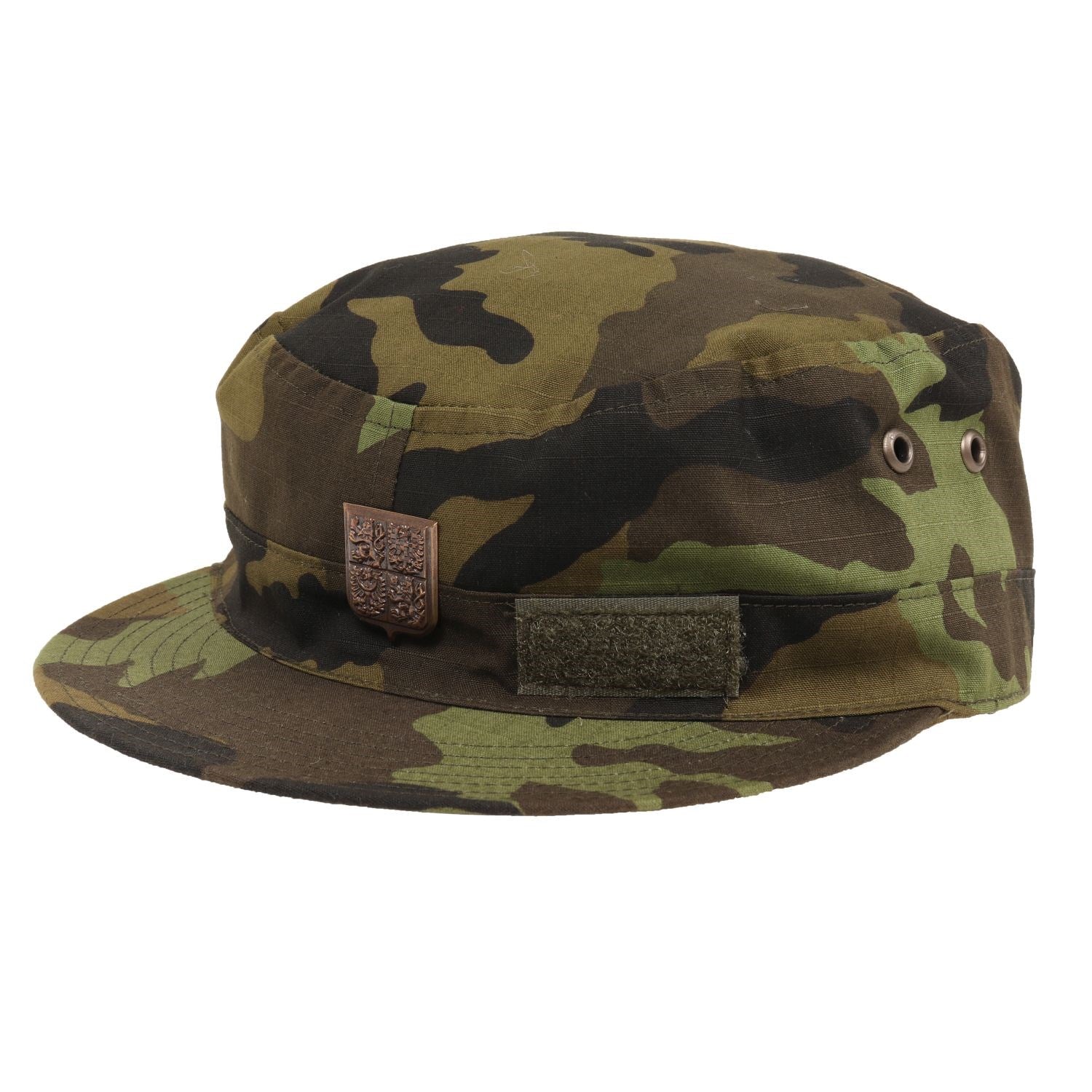 Gorra AČR Patrol vz.95 rip-stop con insignia metálica sobre la visera y panel velcro lateral