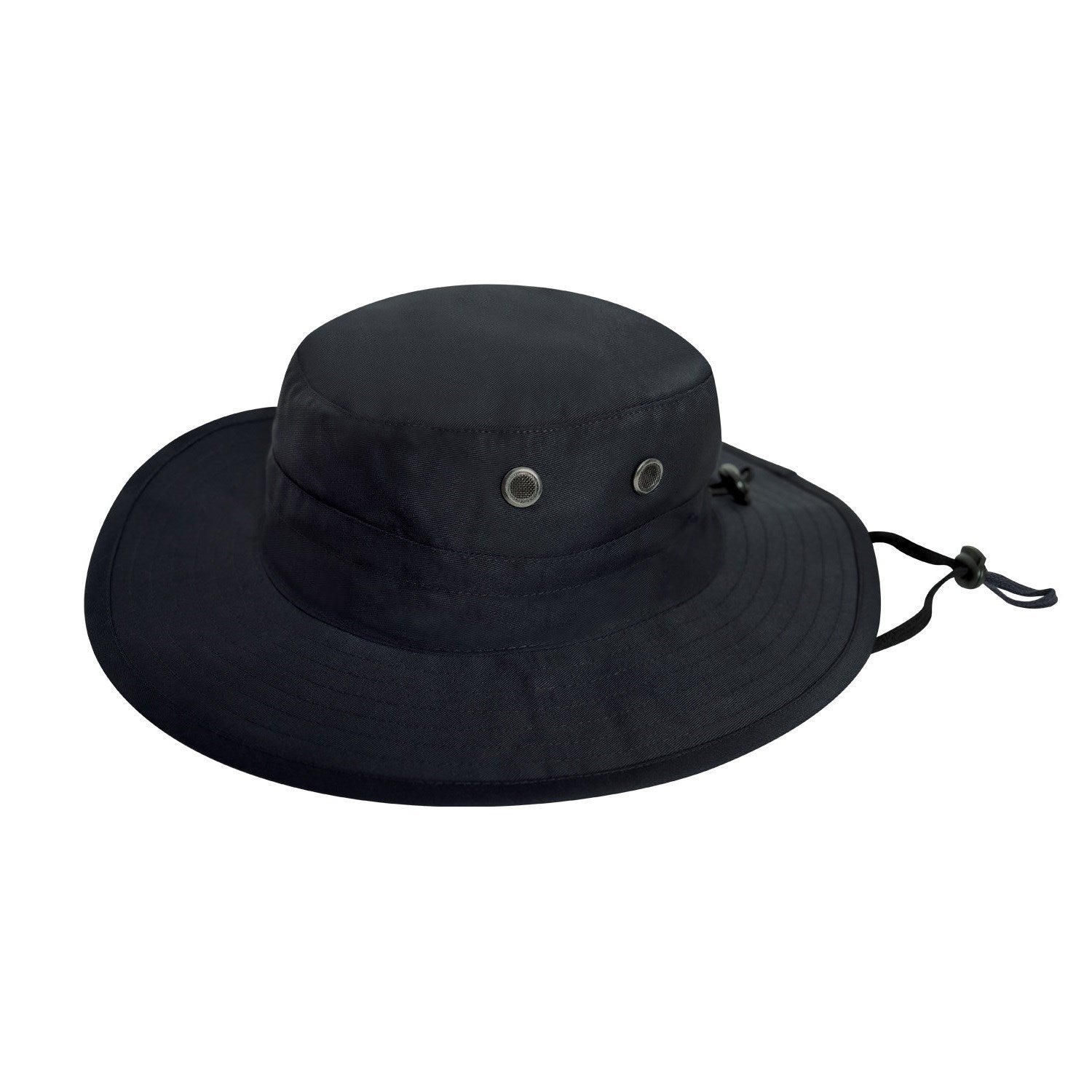 Sombrero Military ajustable Midnight Navy Blue con cordón y ventilación