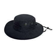 Sombrero Military ajustable Midnight Navy Blue con cordón y ventilación