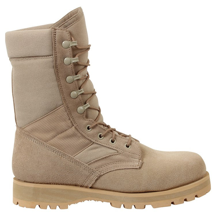 Botas tácticas GI SIERRA KHAKI, diseño para desierto