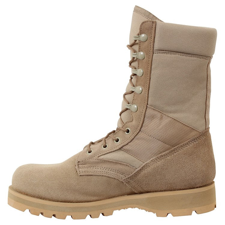 Botas tácticas GI SIERRA KHAKI, diseño para desierto