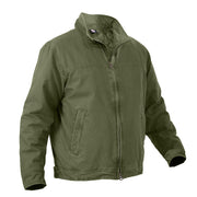 Chaqueta 3 SEASON verde con bolsillos interiores para porte oculto