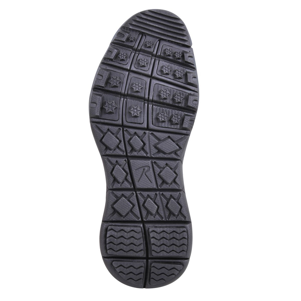 Bota táctica alta Rothco V-Max, ligera y negra; EVA, nylon y ante