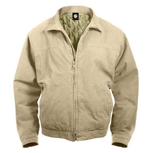 Chaqueta 3 SEASON KHAKI con bolsillos interiores para porte oculto y cargadores