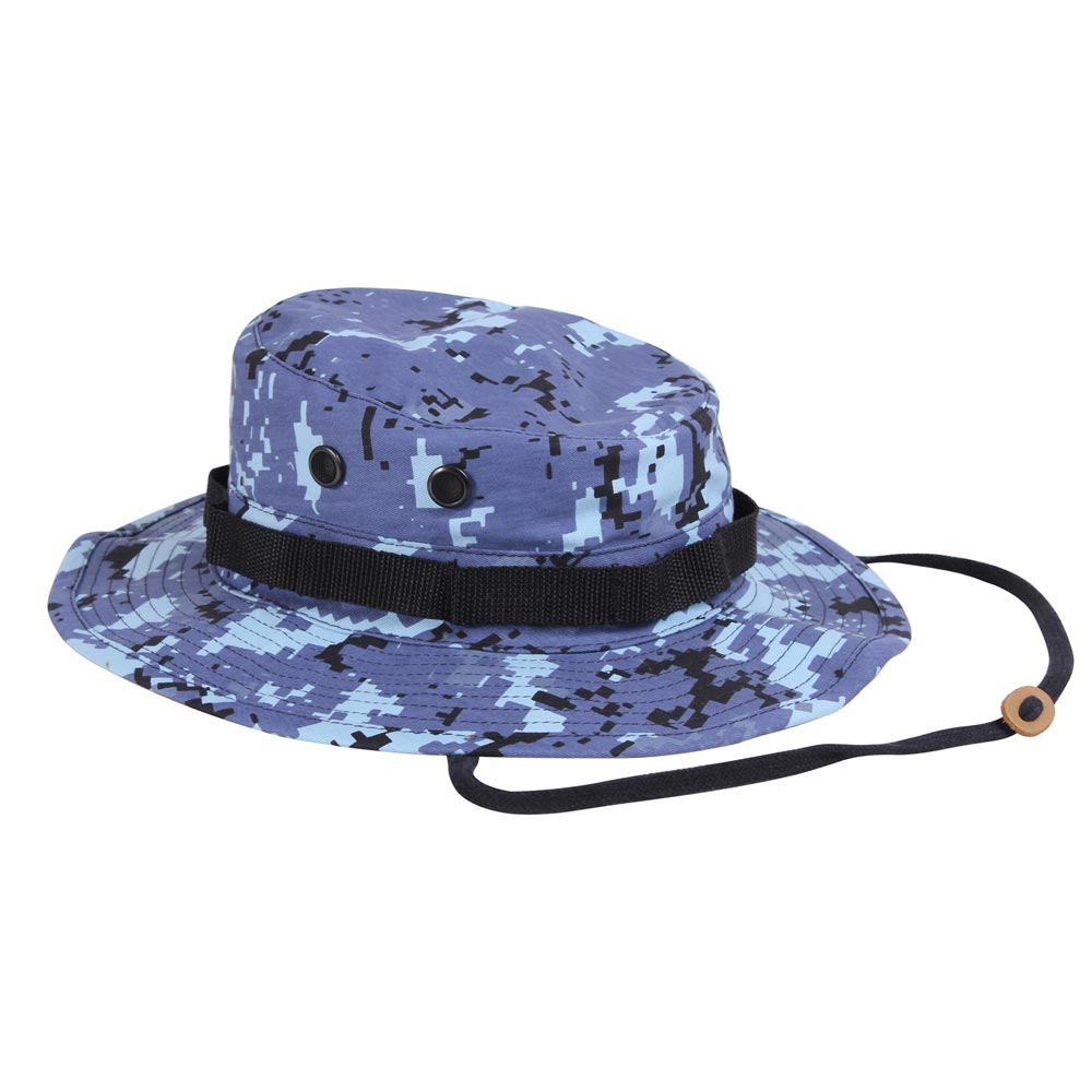 Sombrero Boonie Sky Blue Camo Digital, fotografía del producto