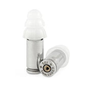 Tapones para los oídos NÁBOJ 9 mm con punta de goma y estuche de plástico