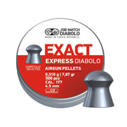 Diabolos JSB Exact Express 4,52 mm caja 500 unidades