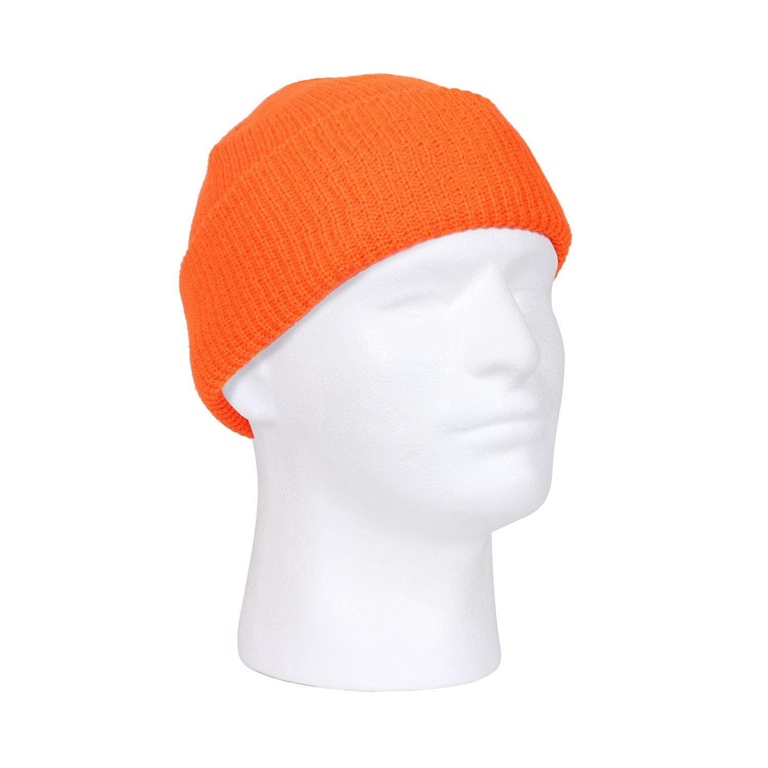 Gorro tejido acrílico naranja reflectante US, talla única