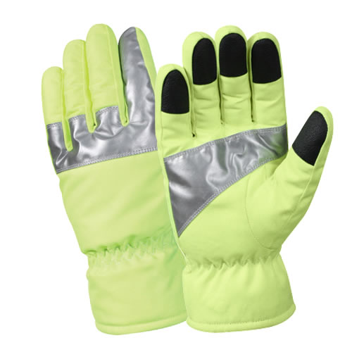 Guantes de invierno ZEENÉ con elementos reflectantes de seguridad