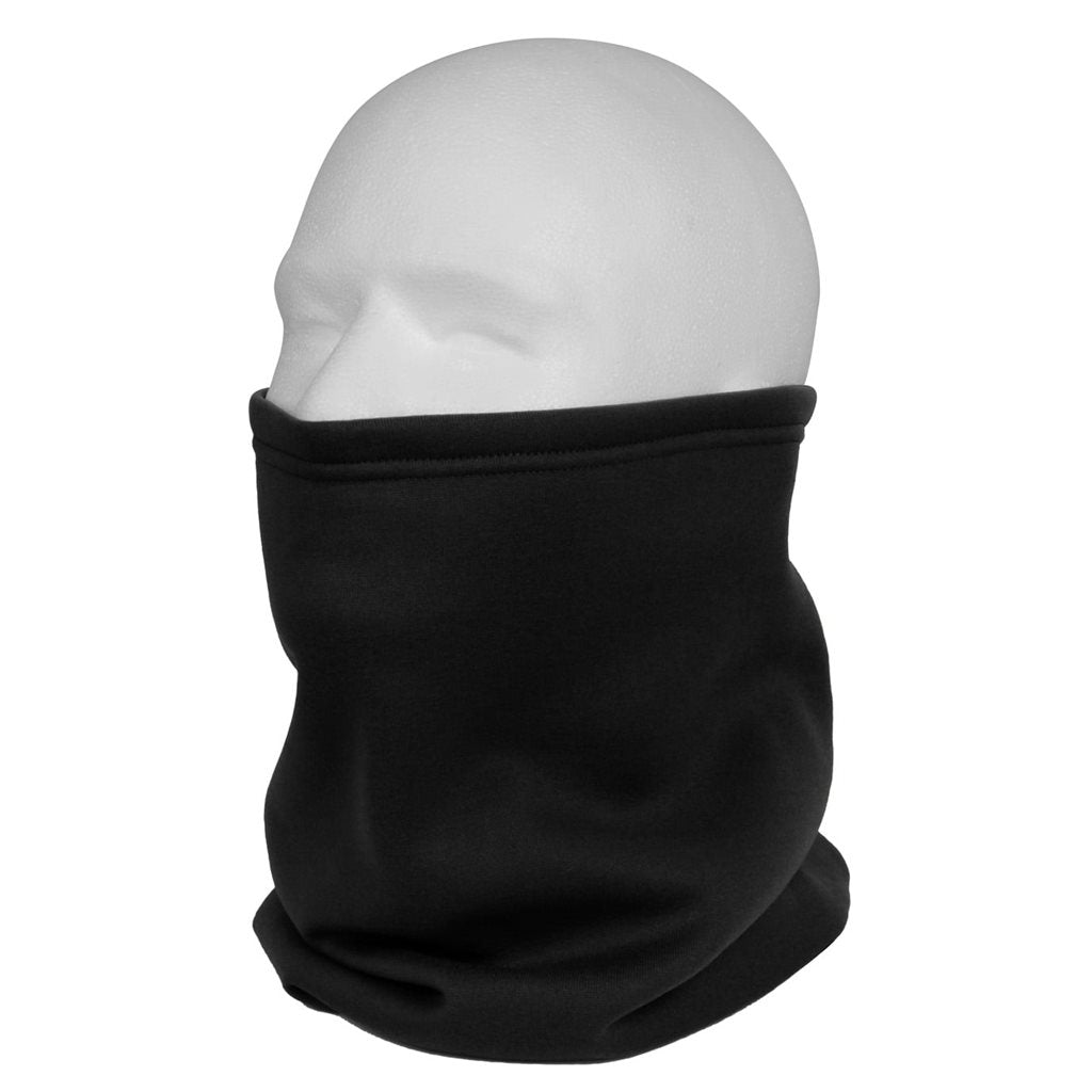 Braga de cuello ECWCS poliéster verde con forro polar, vista frontal
