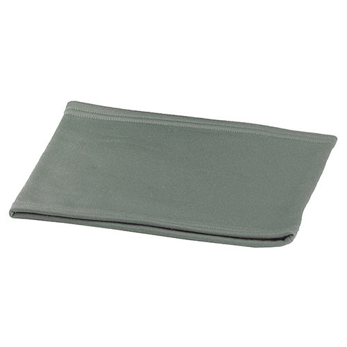 Braga de cuello ECWCS poliéster verde con forro polar, vista frontal