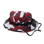 Sombrero Boonie REDCAMO, patrón camuflaje rojo, vista del producto