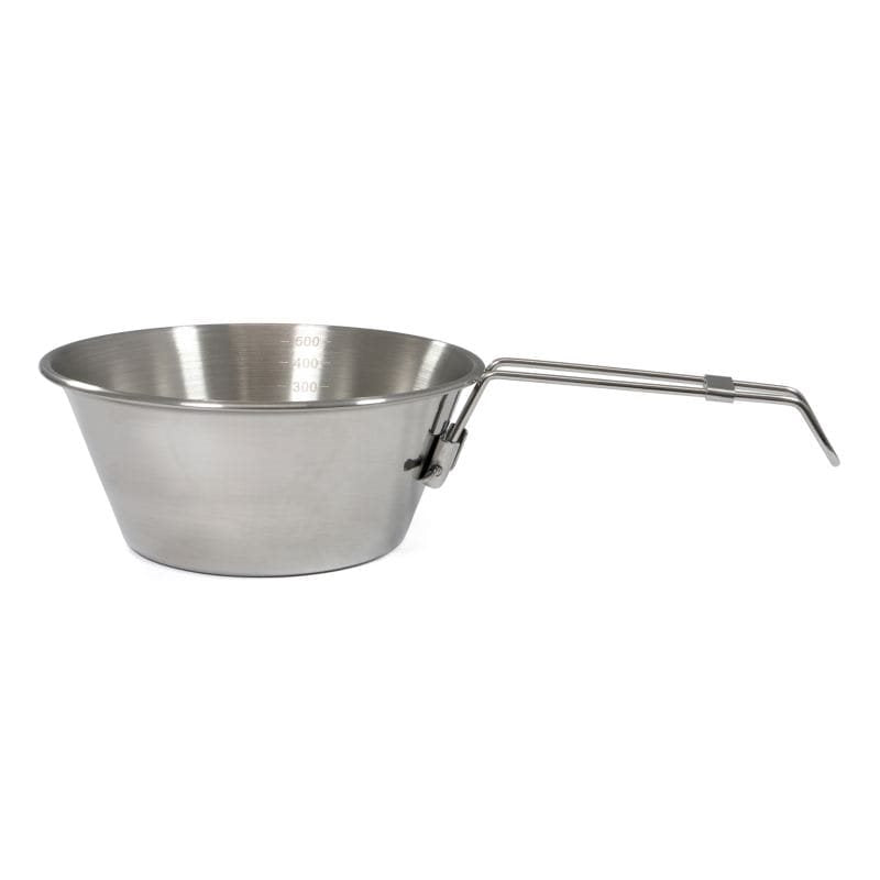 Cuenco de acero inoxidable CAMP BOWL Sierra Cup con asa plegable