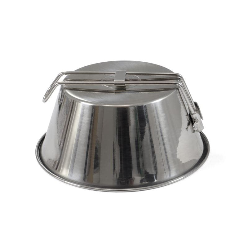 Cuenco de acero inoxidable CAMP BOWL Sierra Cup con asa plegable