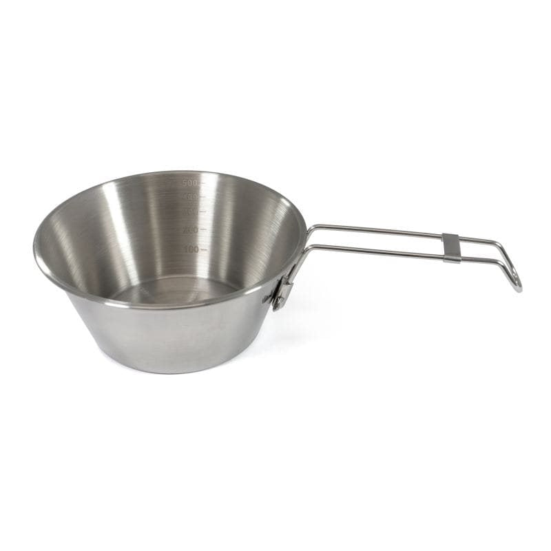 Cuenco de acero inoxidable CAMP BOWL Sierra Cup con asa plegable