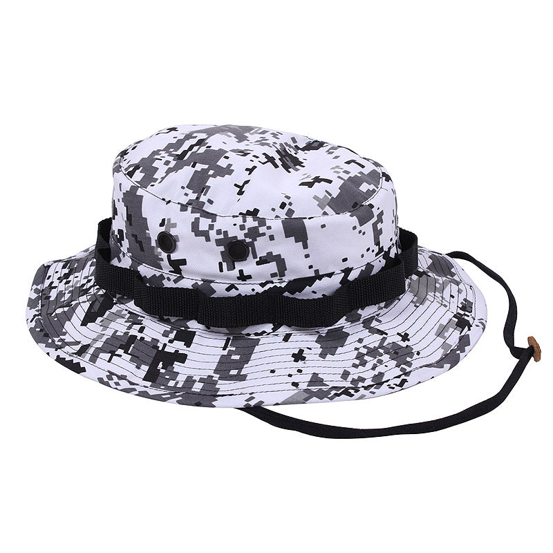 Sombrero BOONIE CITY DIGITAL en camuflaje digital, vista frontal