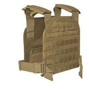Portaplacas Low Profile ROTHCO, ligero de poliéster con montaje modular y velcro, compatible con paneles SAPI/ESAPI