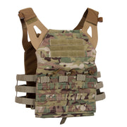 Chaleco MOLLE portaplacas ligero talla extragrande, vista frontal