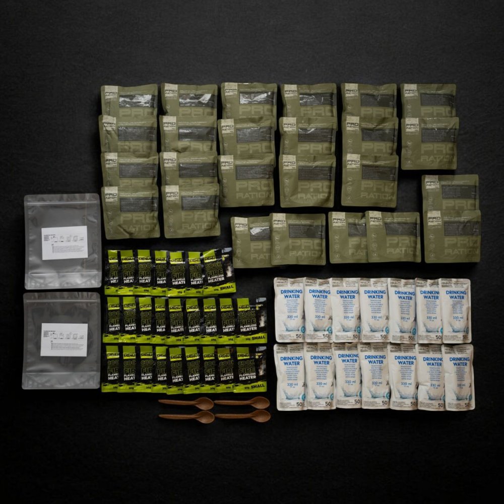 Emergency Food/water BOX 23 Comidas