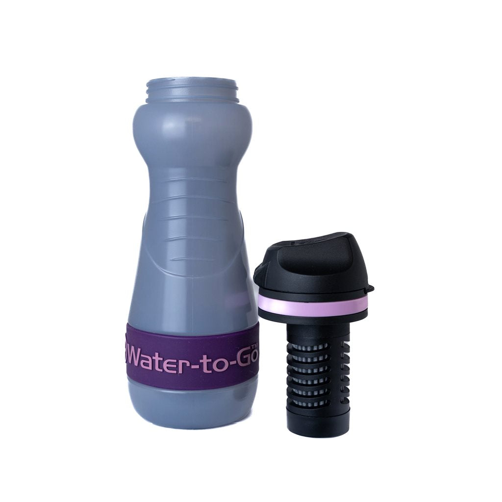 Botella filtrante ECO ACTIVE 55cl negra (550 ml)