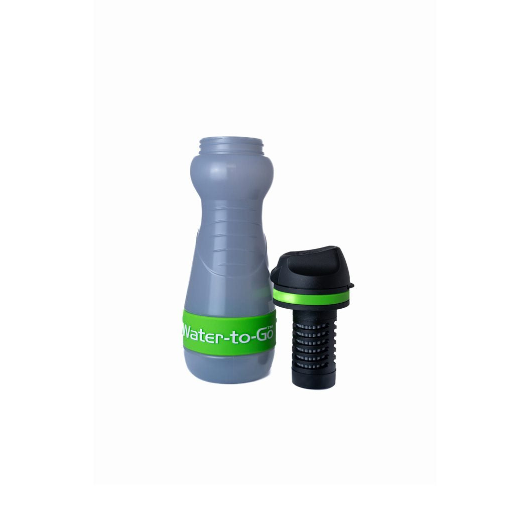 Botella filtrante ECO ACTIVE 55cl negra (550 ml)