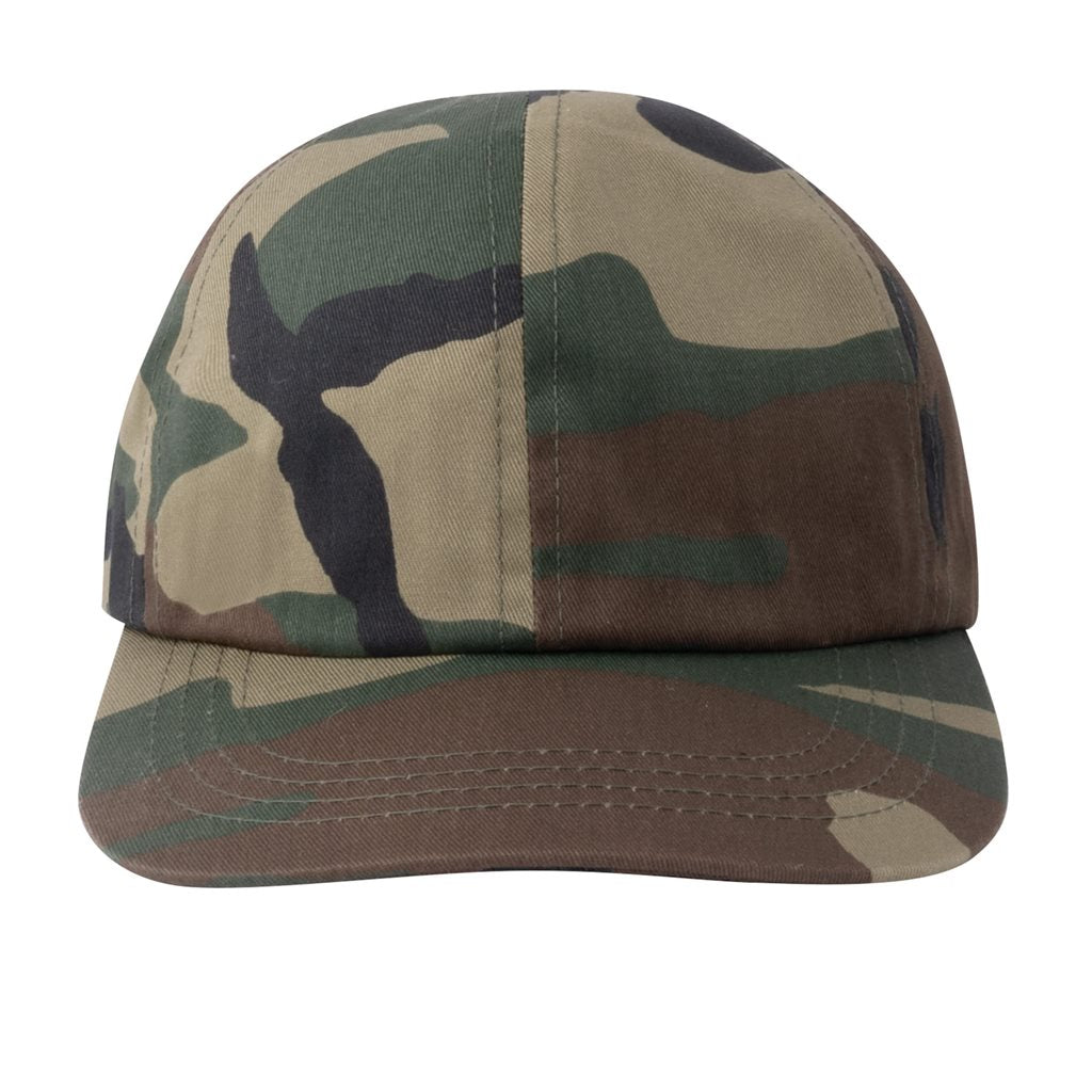 Gorra infantil Woodland camuflaje, estilo militar, visera tipo baseball, talla única ajustable, 55% algodón 45% poliéster