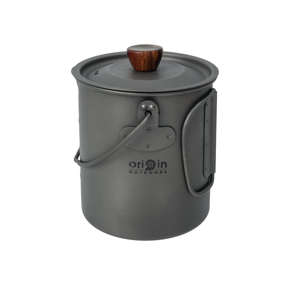 Set French Press ORIGIN de titanio, ligera y apta para lavavajillas