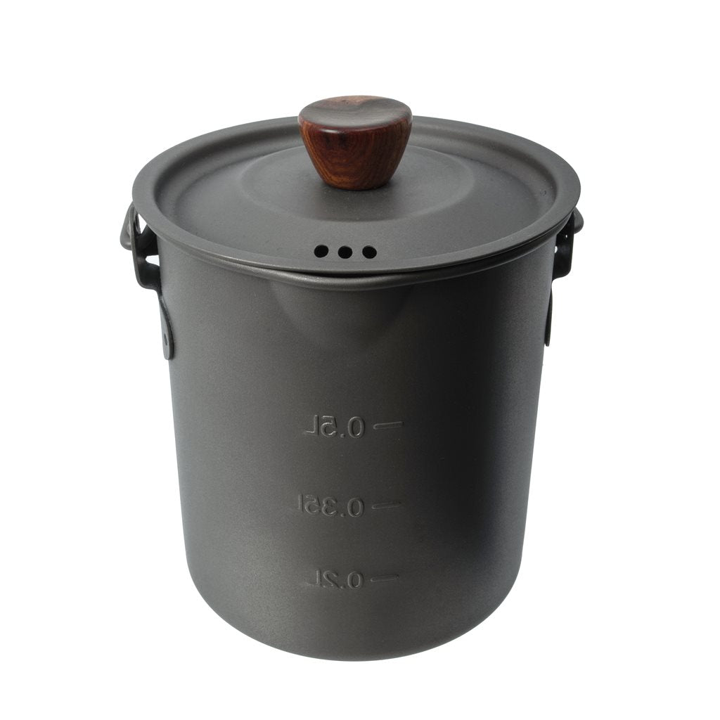 Set French Press ORIGIN de titanio, ligera y apta para lavavajillas